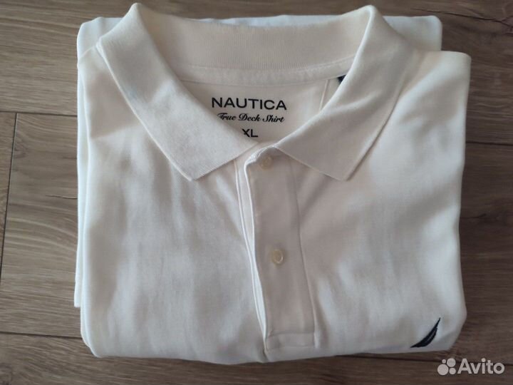 Поло Nautica р.XL длинный рукав оригинал