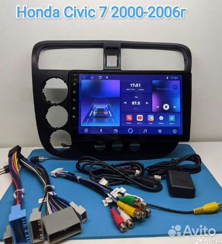 Магнитола Android Honda Civic 7 2000-2006г