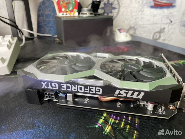 Видеокарта MSI GTX 1660 super Ventus XS OC 6GB