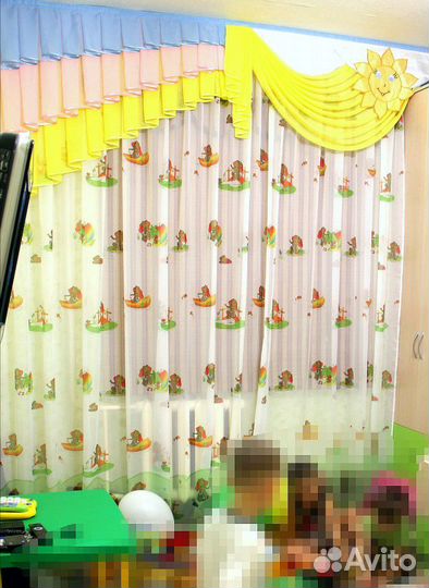 Тюль+ламбрекен