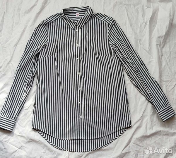 Женская рубашка в полоску