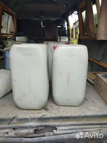 Канистры пластиковые бу 30л