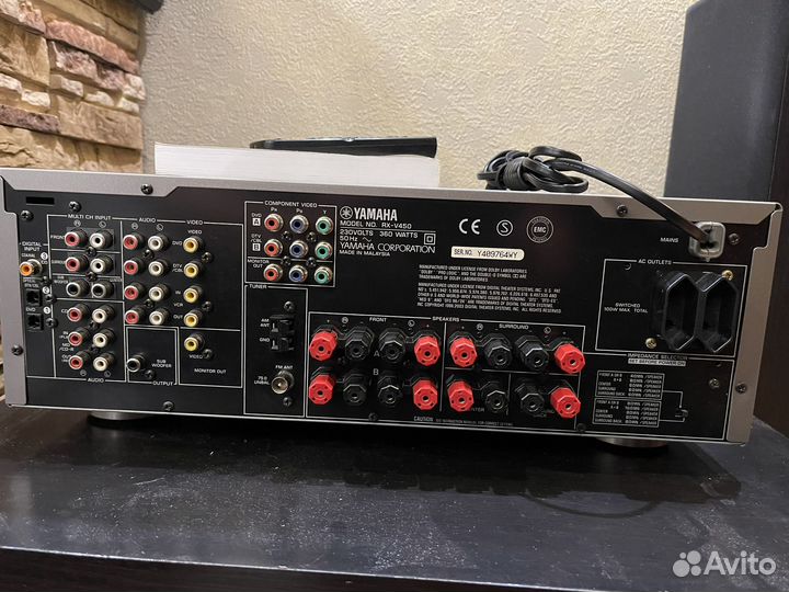 Ресивер yamaha RX-V450
