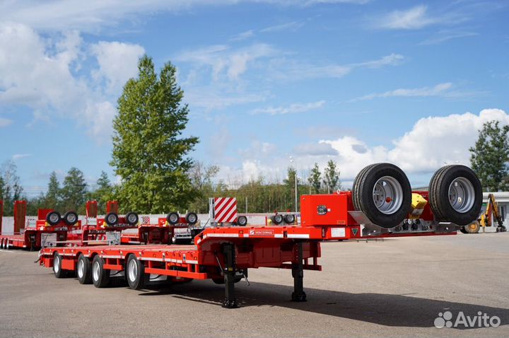 Полуприцеп трал (тяжеловоз) Тверьстроймаш 993941, 2024