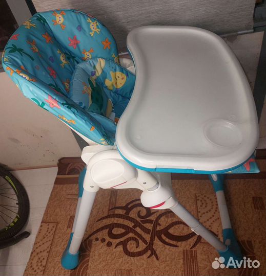 Стульчик для кормления детей chicco polly