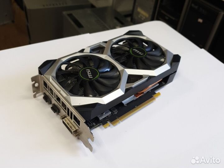 Видеокарта GTX 1060 super 6gb MSI