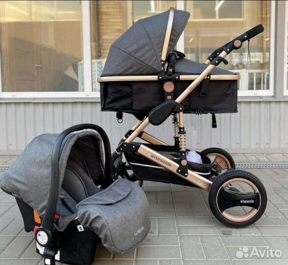 Коляска 3в1 Новая трансформер (качество)