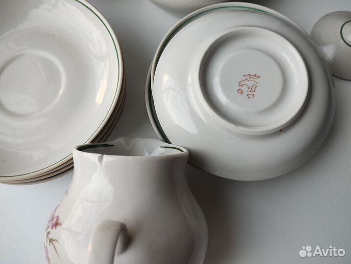 Набор чайной кофейной посуды