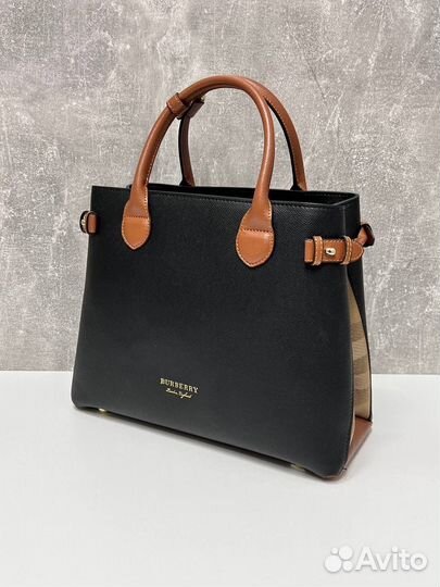 Сумка женская burberry натуральная кожа