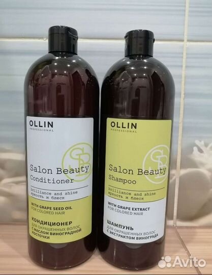 Ollin Шампунь Кондиционер 1000мл. Новые