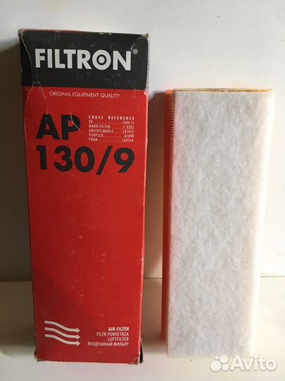 Воздушный фильтр Filtron 130/9