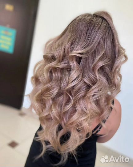 Прически Локоны Волны Макияж Образ в 4 руки