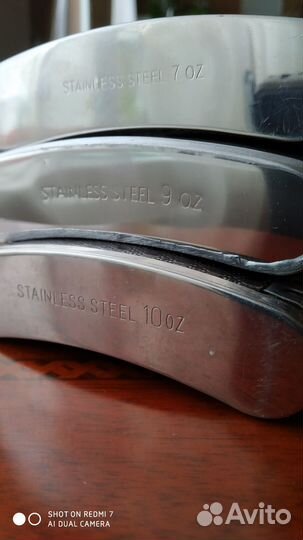 Фляжки подарочные из нержавейки