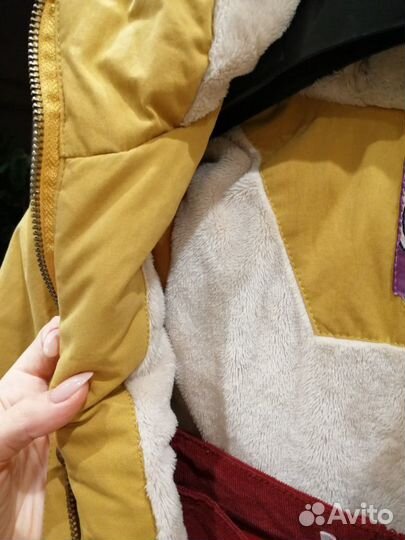 Пуховик-парка (зима) на девочку