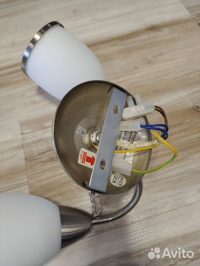 Светильник настенный, цоколь Е14, 1 шт