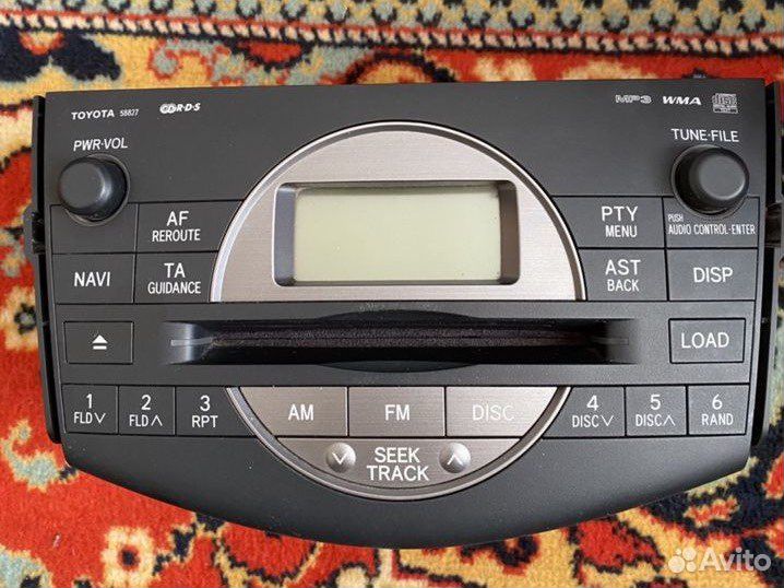 Штатная магнитола toyota rav 4