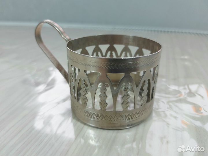 Подстаканник мельхиор СССР