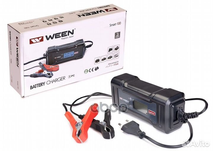 Зарядное устройство цифровое SMART-100, 6 В/12