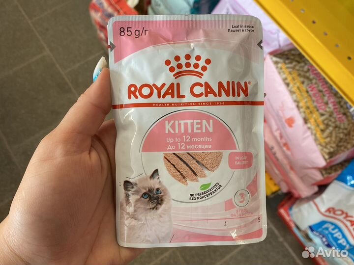 Royal canin паштет для котят