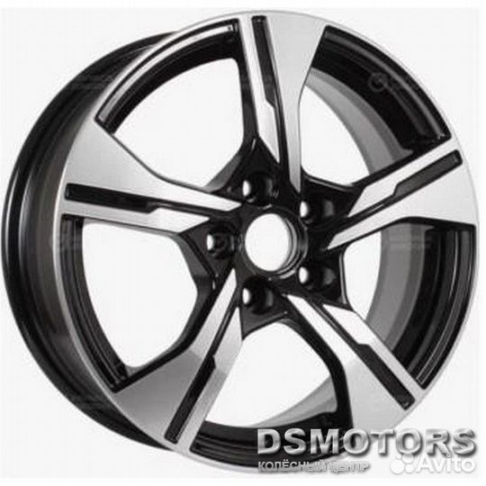 Диски кс1053 6.5/16 5x112 ET43 d57.1 алмаз чёрный