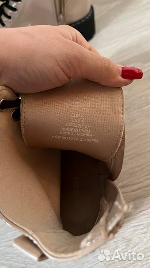 Ботинки осенние женские новые фирма H&M 35 размер