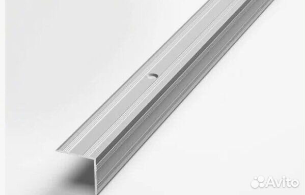 Порог угловой внешний 21*21мм 1,8м, алюминий