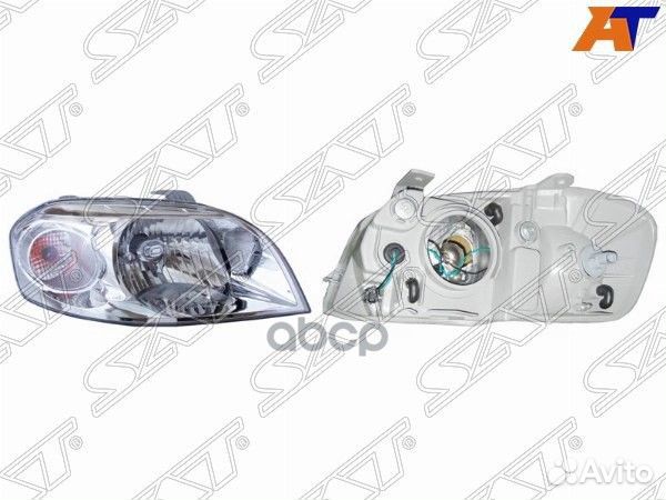 Фара chevrolet aveo T250 05-11 4D RH не под эле