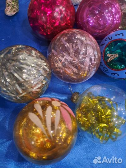 Елочные игрушки СССР.Шарики