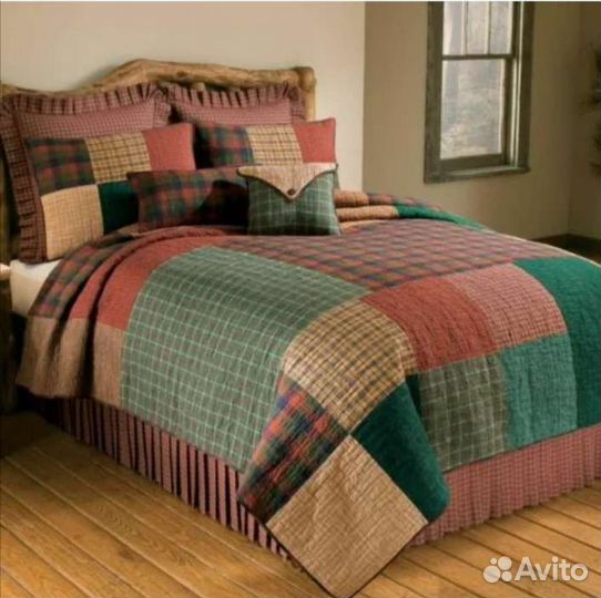 Лоскутный плед, одеяло