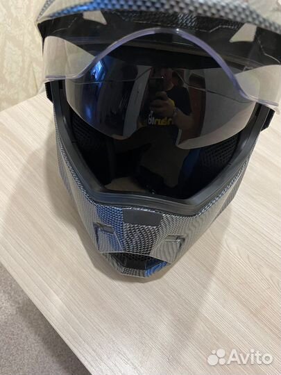 Шлем энудро мотард