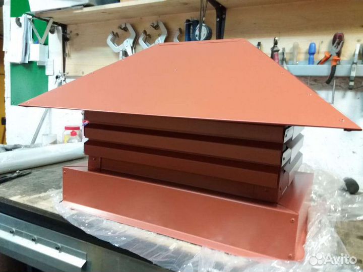 Колпаки зонты дымоходы вытяжки для мангала изделия