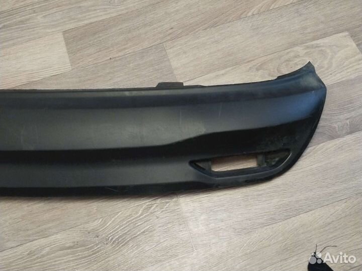 Накладка заднего бампера Kia Rio 3 седан 2011-2014