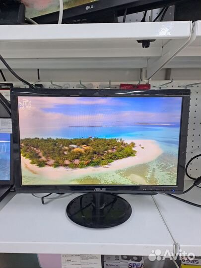 Широкоформатный 20 дюймовый монитор с гарантией