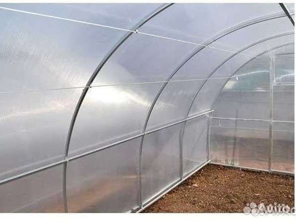 Теплица усиленная поликарбонат, рассрочка, кредит