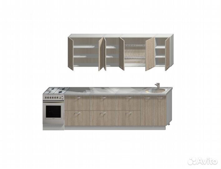 Кухня прямая