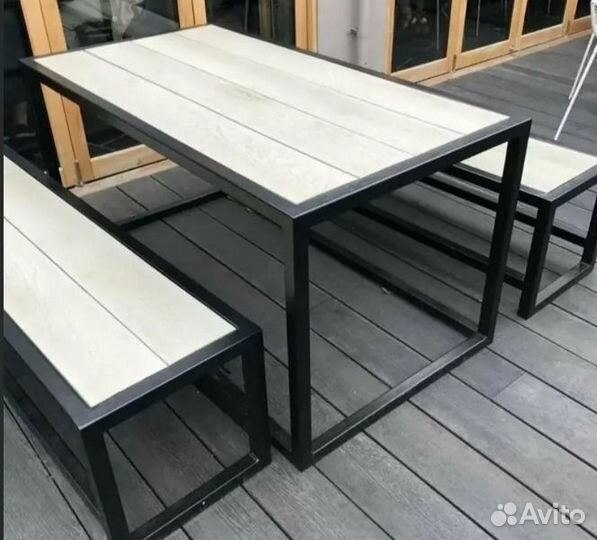 Мебель лофт. Парковая мебель