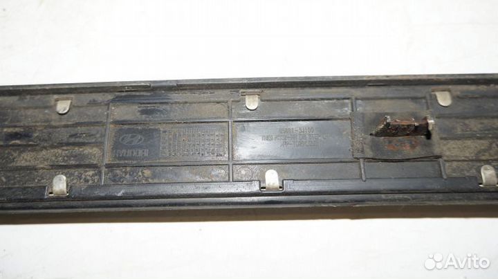 Накладки внутр порога 4 шт. Hyundai ix 55