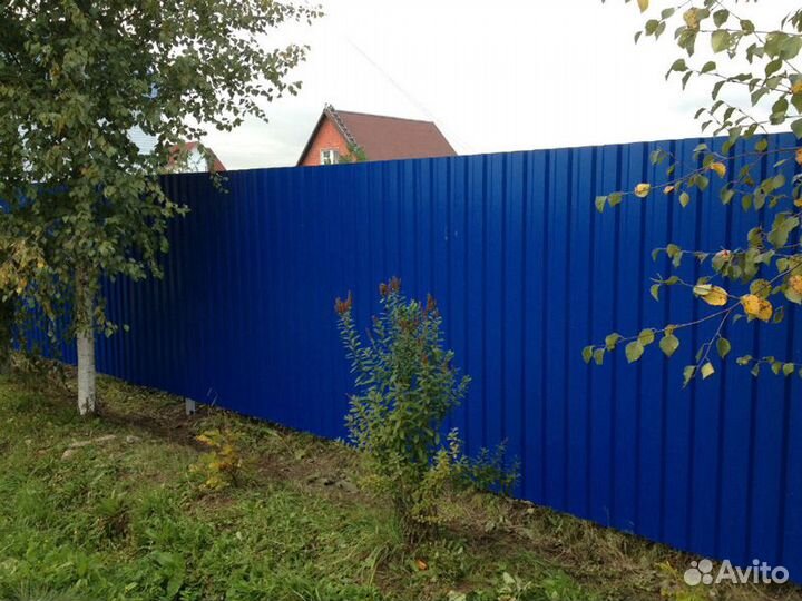 Профнастил-профлист-металлочерепица-сайдинг-монтаж