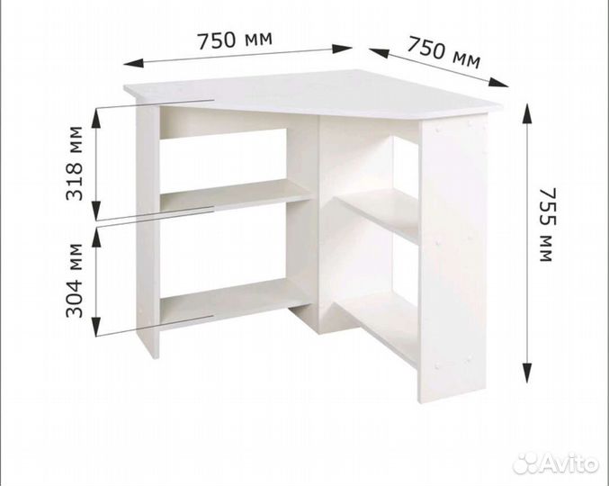 Стол письменный угловой