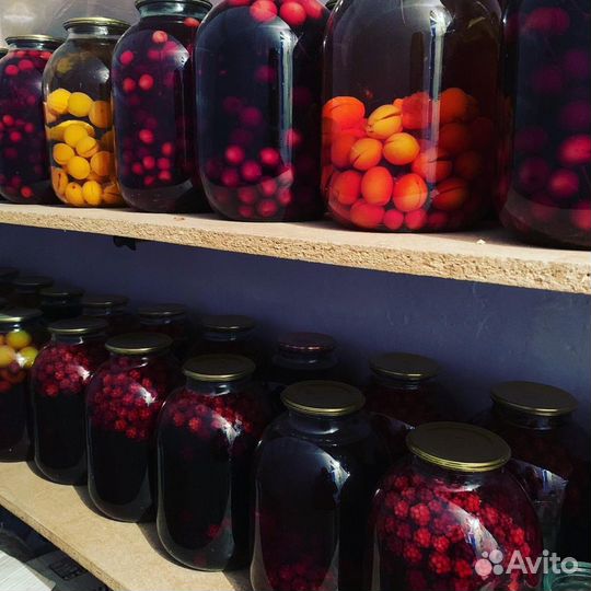 Домашнее варенье, компоты, заготовки