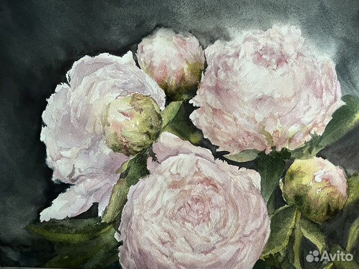 Картина акварель