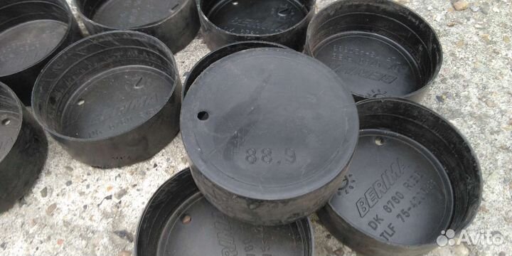 Заглушки на трубы пластиковые