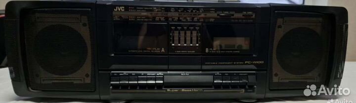 Кассетный магнитофон JVC pc-w100