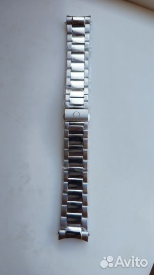 Стальной браслет для часов Omega Aqwa Terra 21 мм