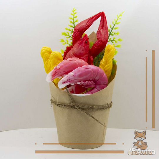 Мужские букеты из мыла ручной работы