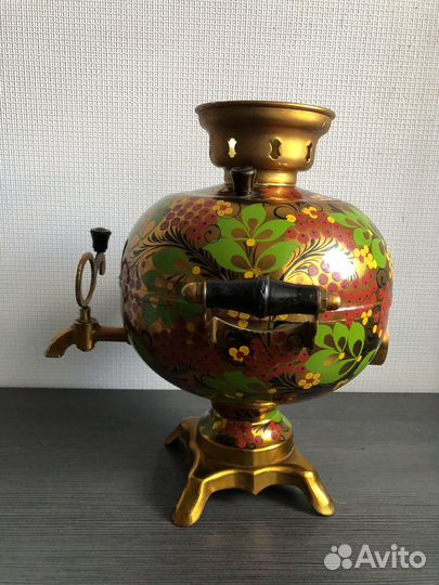 Самовар электрический с художественной ручной росп