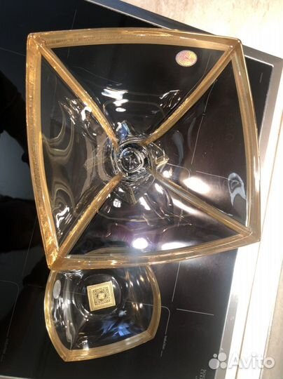 Ваза для фруктов Конфетница Astra Gold