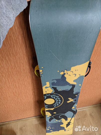 Сноуборд burton 157 + Чехол