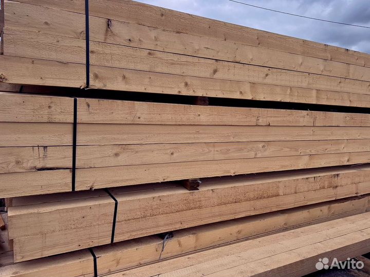 Доска обрезная 25х100х6000мм с доставкой