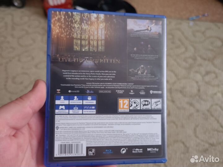 Hogwarts legacy ps4 диск